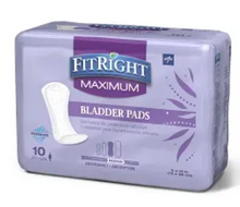 Load image into Gallery viewer, FitRight Bladder Control Pads Maximum Absorbency
