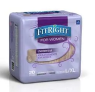 FitRight Ultra Incontinence Underwear for Women L/XL 20 pack